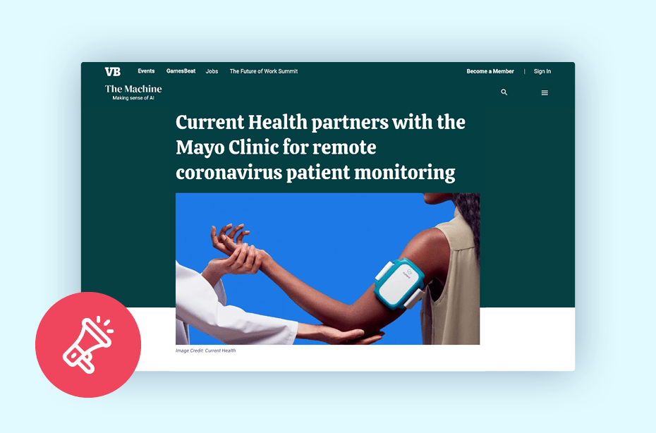 Current Health Partners with the Mayo Clinic for Remote Coronavirus Patient Monitoring
