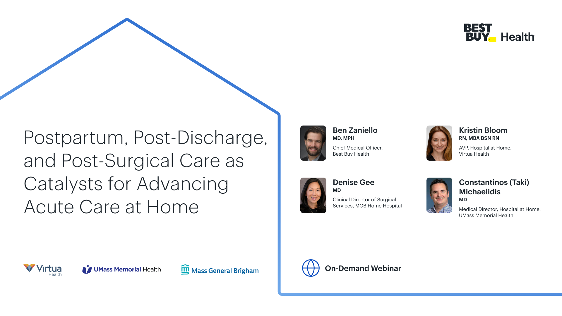 Postpartum, Post-Discharge, and Post-Surgical Care as Catalysts for Advancing Acute Care at Home