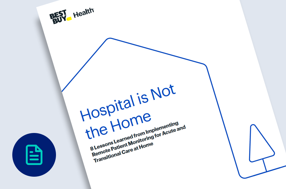 Hospital is Not the Home: 8 Lessons Learned from Implementing RPM for Acute and Transitional Care at Home